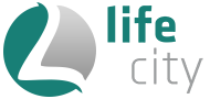 Логотип клиники LIFE CITY (ЛАЙФ СИТИ)